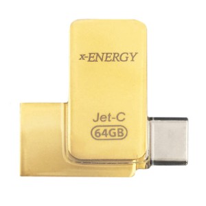 فلش ۶۴ گیگ ایکس انرژی X-Energy Jet-C OTG Type-C USB3.0