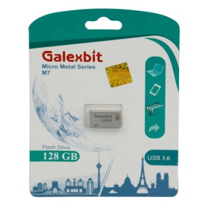فلش ۱۲۸ گیگ گلکس بیت Galexbit Micro Metal Series M7 USB3.0