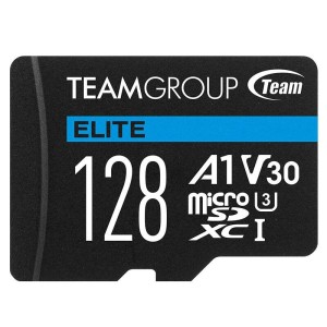 رم میکرو ۱۲۸ گیگ تیم گروپ Teamgroup Elite U3 C10 90MB/s + خشاب