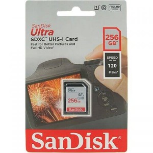 رم اس دی ۲۵۶ گیگ سن دیسک SanDisk Ultra CL10 U1 120MB/s