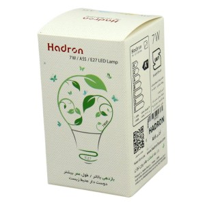 لامپ حبابی LED هادرون Hadron A55 E27 7W