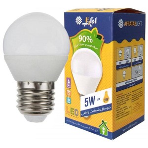 لامپ LED افراتاب Afratab AF-G45-5W E27 5W