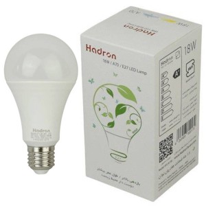 لامپ حبابی LED هادرون Hadron A70 E27 18W