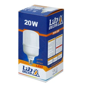 لامپ استوانه LED دلتا Delta Atlas E27 20W