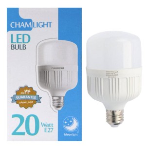 لامپ استوانه Chamlight E27 20W LED