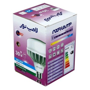 لامپ استوانه LED نور Noor E27 30W