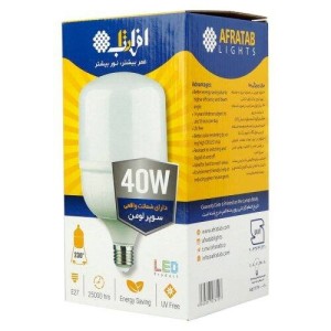 لامپ LED افراتاب Afratab AF-CU-40WAP E27 40W