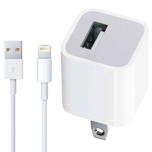 شارژر دیواری اورجینال iPhone XS Max + کابل آیفونی