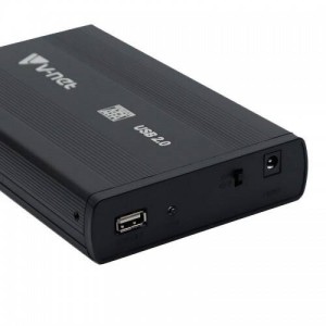 باکس هارد وی نت V-net BT-S354 3.5-inch USB2.0 HDD + آداپتور