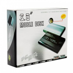 باکس هارد وی نت V-net BT-S354 3.5-inch USB2.0 HDD + آداپتور
