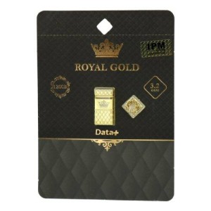 فلش ۱۲۸ گیگ دیتا پلاس Data+ Royal Gold USB3.2