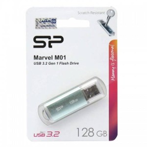 فلش ۱۲۸ گیگ سیلیکون پاور Silicon Power Marvel M01 USB 3.2