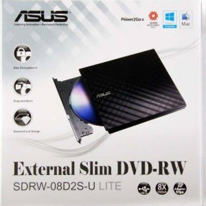 DVD رایتر اکسترنال ASUS SDRW-08D2S Lite