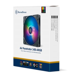 فن کیس سیلوراستون SilverStone Air Penetrator 140i ARGB 14*14