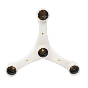 تبدیل سرپیچ لامپ ۱ به ۴ حنا الکترونیک