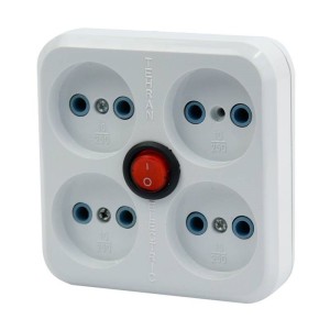 چند راهی ۴ خانه برق دوشاخه دار تهران الکتریک