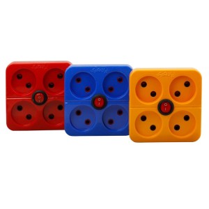 چند راهی ۴ خانه برق دوشاخه دار ایران تکنیک