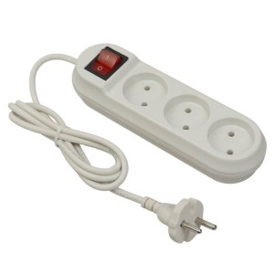 چند راهی ۳ خانه برق با کابل ۱٫۵ متری