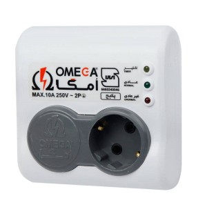 محافظ برق پکیج ارت دار امگا P1100