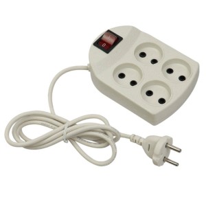 چند راهی ۴ خانه برق با کابل ۱٫۵ متری