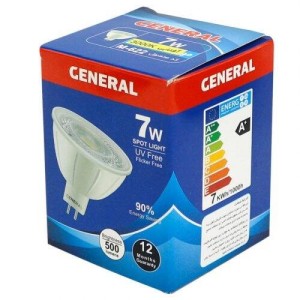 لامپ هالوژنی General M-622 GU5.3 7W LED