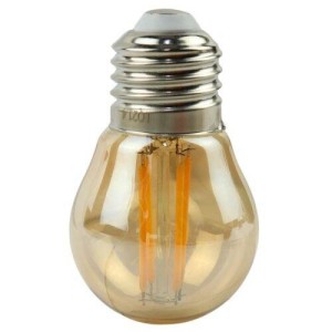 لامپ ادیسونی حبابی فیلامنتی Filament G45 E27 4W