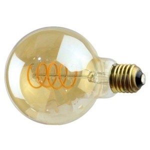 لامپ ادیسونی حبابی فیلامنتی Filament G95-A E27 4W