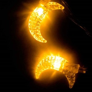 ریسه طرح ماه پلاستیکی آفتابی ۳ متری