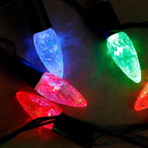 ریسه طرح مخروطی رنگی طول 4٫3 متر