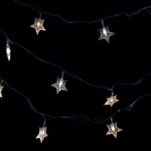 ریسه طرح ستاره 28 لامپ آفتابی طول 4 متر