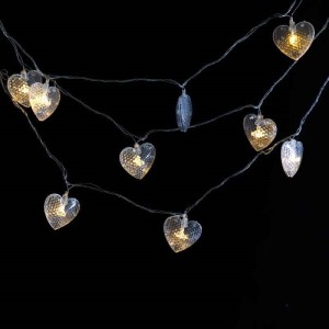 ریسه طرح قلب بزرگ آفتابی ۴ متری