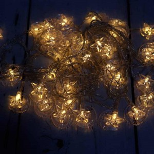 ریسه سوزنی طرح ماه و ستاره آفتابی طول 5 متر