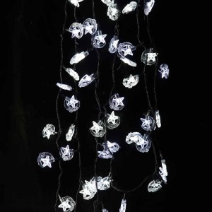 ریسه طرح ماه و ستاره مهتابی طول 4 متر