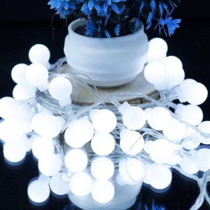 ریسه طرح مروارید 50 لامپ مهتابی طول 4٫5 متر