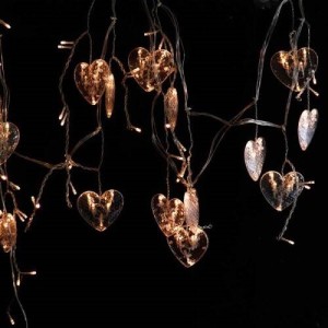 ریسه طرح قلب آفتابی طول 4 متر