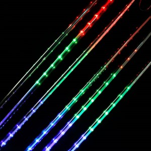 ریسه طرح بارانی رنگی طول 2.5 متر