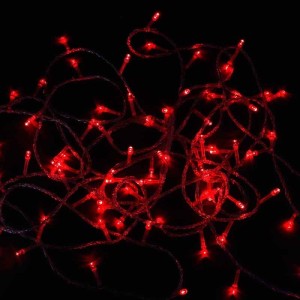 ریسه ۳۲۰ لامپ سوزنی قرمز ۲۵ متری