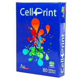 کاغذ Cell Print Plus 80g A4 بسته ۵۰۰ عددی