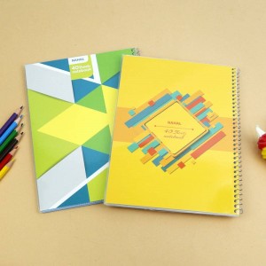 دفتر سیمی ۴۰ برگ طرح دار Nahal Max کد ۳۴۱۲