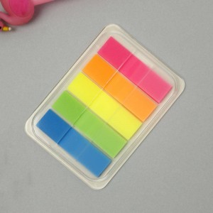 کاغذ یادداشت چسب دار Schoolfans FA9219 4.4*1.2cm بسته ۲۰ برگی