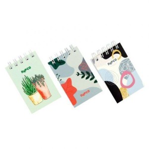 دفترچه یادداشت ۸۰ برگ زمینه روشن پاپکو Papco NB-685