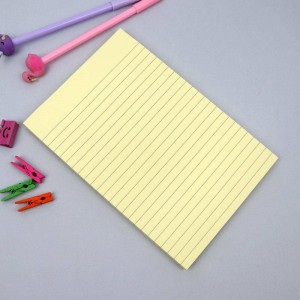 کاغذ یادداشت چسب دار Schoolfans FA9209 14.4*21cm بسته ۱۰۰ برگی