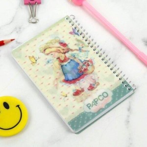 دفترچه یادداشت ۱۰۰ برگ ۳ بعدی پاپکو Papco NB-6703D-2D