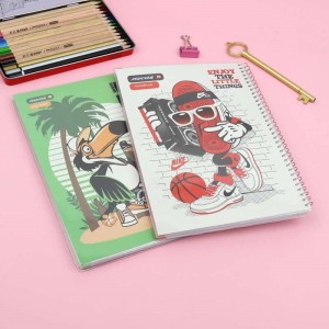 دفتر سیمی ۱۰۰ برگ طرح فانتزی Nahal Max کد ۹۱۳۳