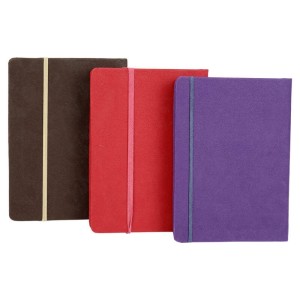 دفترچه یادداشت چرمی ۱۶۰ برگ نیلای Nilai