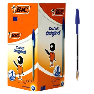 خودکار بیک Bic Cristal Medium 1.0mm بسته ۵۰ عددی