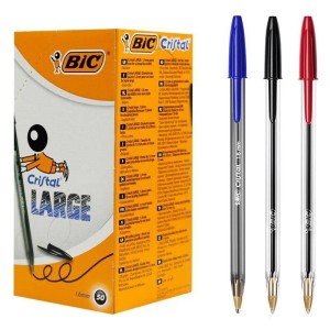 خودکار بیک Bic Cristal Large 1.6mm بسته ۵۰ عددی