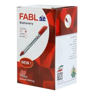 خودکار فابل نوک Fabl 1mm بسته ۵۰ عددی