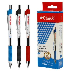 خودکار کنکو Canco Topball 1mm بسته ۱۲ عددی