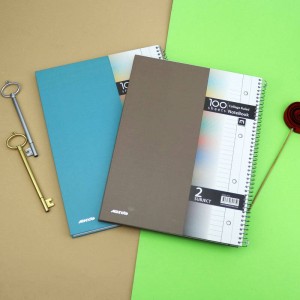 دفتر سیمی ۱۰۰ برگ Nahal Max کد ۹۱۷۵